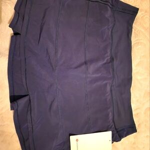 Navy Lululemon skort